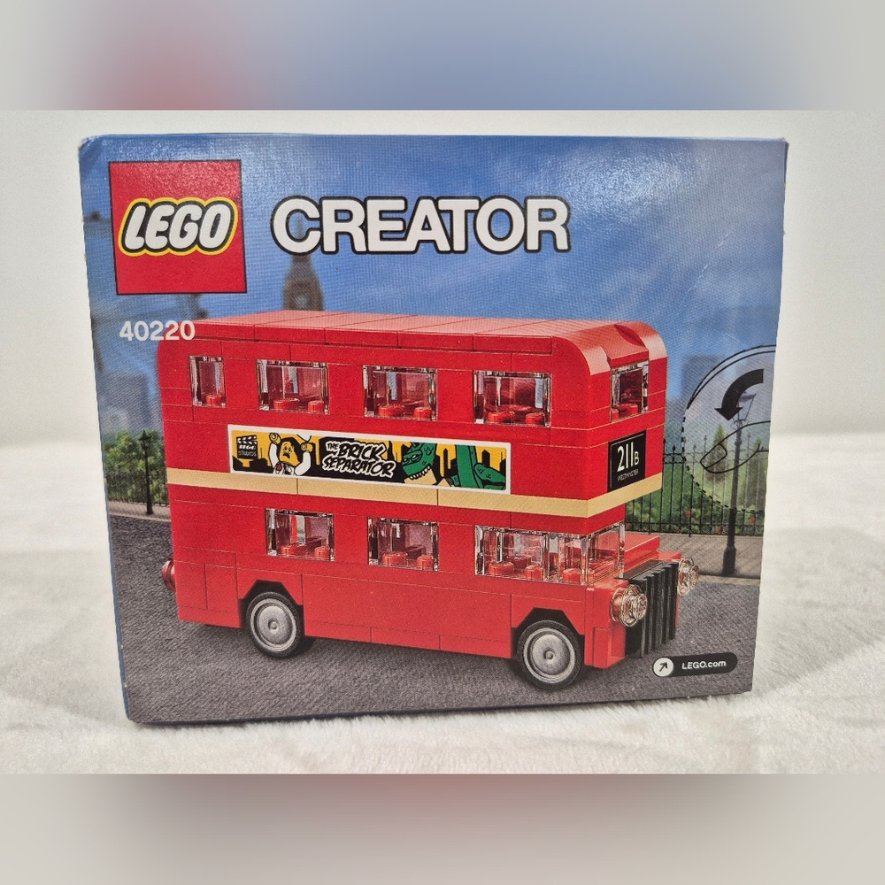 LEGO Creator London Bus 40220 BNIB New Sealed Double Decker Set - Retired Lego